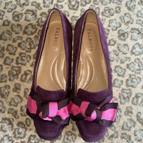 New TALBOTS Suede Loafer 6.5 - Picture 3 of 5